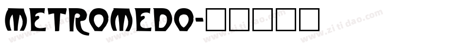 Metromedo字体转换
