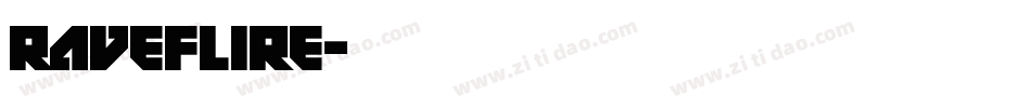 raveflire字体转换