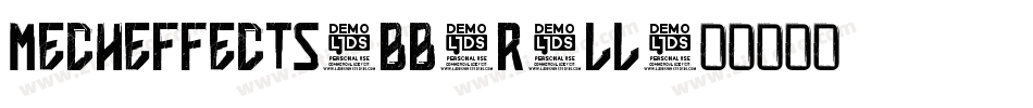 Mecheffects2Bb-R7ll字体转换