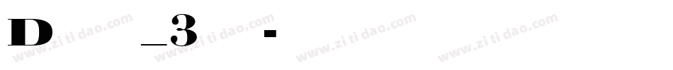 Didot_3手机版字体转换