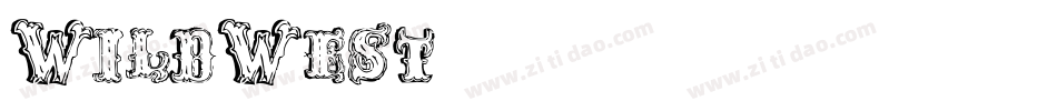 WildWest字体转换