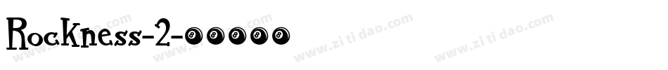 Rockness-2字体转换
