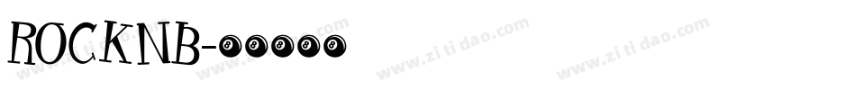ROCKNB字体转换