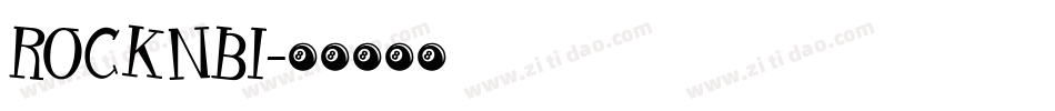 ROCKNBI字体转换