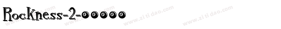 Rockness-2字体转换
