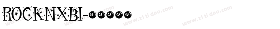 ROCKNXBI字体转换