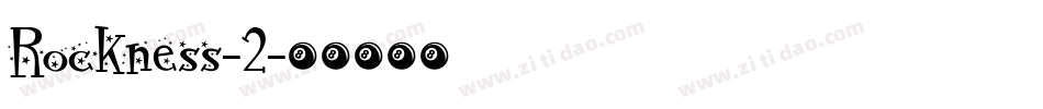Rockness-2字体转换