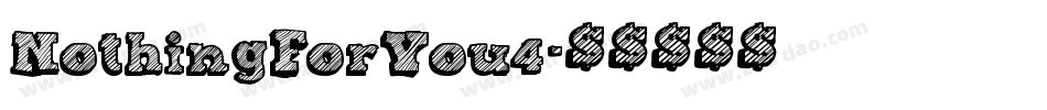 NothingForYou4字体转换