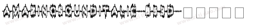 AmazingSoundItalic-853D字体转换