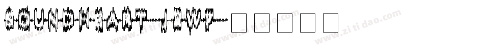 SoundHeart-J2w7字体转换
