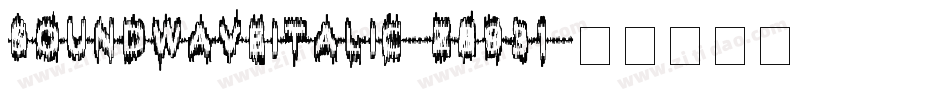 SoundWaveItalic-z8931字体转换