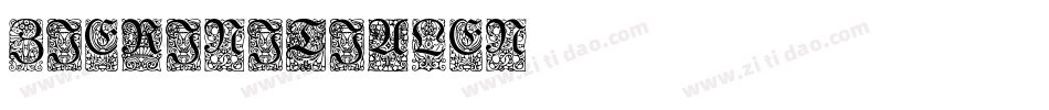 Zierinitialen2字体转换
