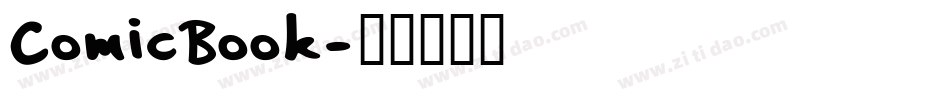 ComicBook字体转换