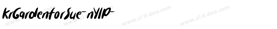 KrGardenForSue-nYlP字体转换