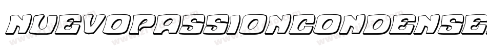 NuevoPassionCondensedItalic-JYa7字体转换