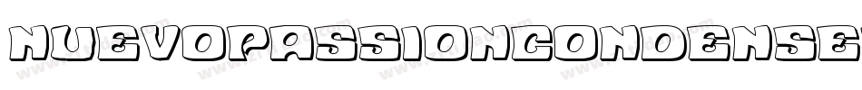 NuevoPassionCondensedItalic-JYa7字体转换