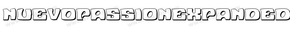 NuevoPassionExpandedItalic-jlVl字体转换 NuevoPassionExpandedItalic-jlVl字体转换