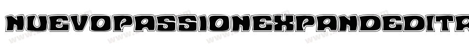 NuevoPassionExpandedItalic-jlVl字体转换 NuevoPassionExpandedItalic-jlVl字体转换
