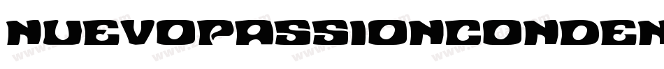 NuevoPassionCondensed-VXq6字体转换