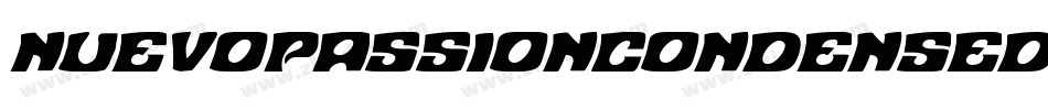 NuevoPassionCondensed-VXq6字体转换