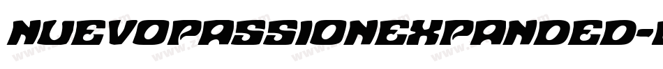 NuevoPassionExpanded-GRKm字体转换