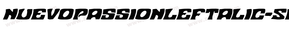 NuevoPassionLeftalic-5eaL字体转换