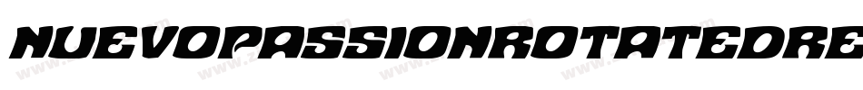 NuevoPassionRotatedRegular-ydj2字体转换 NuevoPassionRotatedRegular-ydj2字体转换