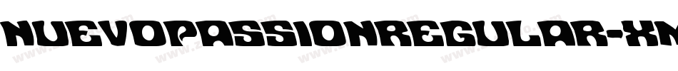 NuevoPassionRegular-xmo0字体转换