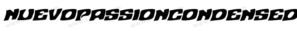 NuevoPassionCondensedItalic-JYa7字体转换