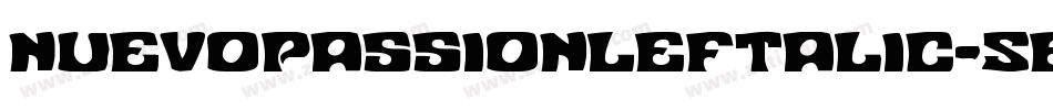 NuevoPassionLeftalic-5eaL字体转换
