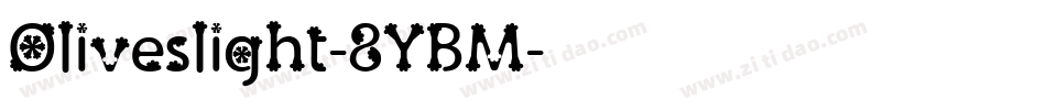 Oliveslight-8YBM字体转换