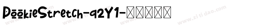 PookieStretch-q2Y1字体转换