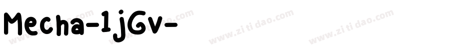 Mecha-1jGv字体转换