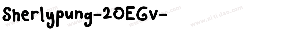 Sherlypung-2OEGv字体转换