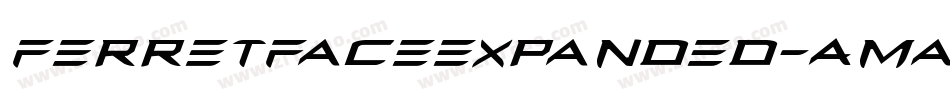 FerretFaceExpanded-AMam字体转换