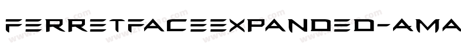 FerretFaceExpanded-AMam字体转换
