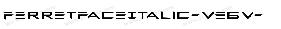 FerretFaceItalic-V36V字体转换