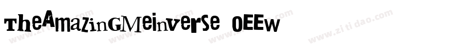 TheAmazingMeInverse-2OEEw字体转换 TheAmazingMeInverse-2OEEw字体转换