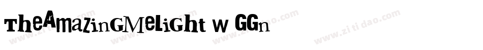 TheAmazingMeLight-w1GGn字体转换 TheAmazingMeLight-w1GGn字体转换