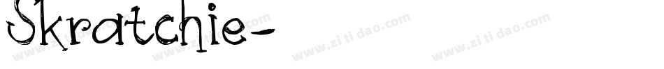 Skratchie字体转换
