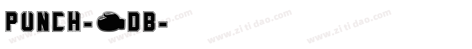 Punch-5DB字体转换