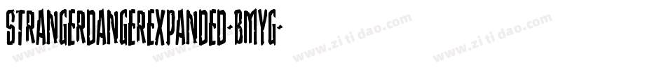 StrangerDangerExpanded-BMYG字体转换