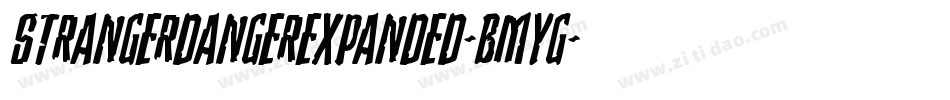 StrangerDangerExpanded-BMYG字体转换