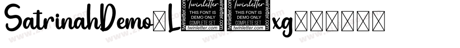 SatrinahDemo-L38xg字体转换