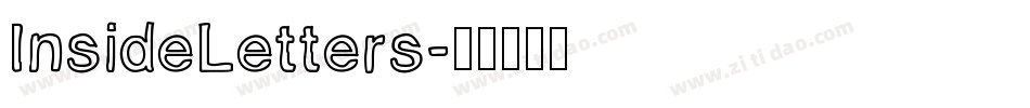 InsideLetters字体转换