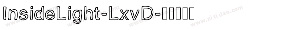 InsideLight-LxvD字体转换