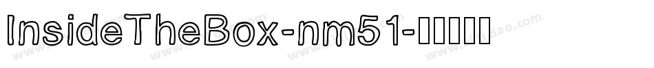 InsideTheBox-nm51字体转换