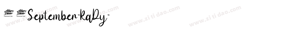 22September-KqDy字体转换