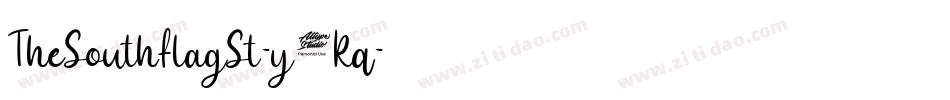 TheSouthFlagSt-y5Kq字体转换