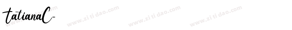 TatianaC字体转换